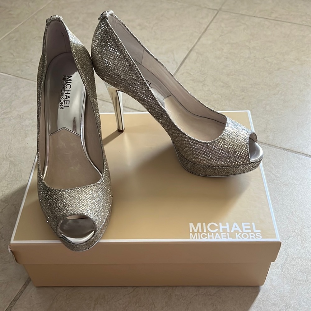 Michael Kors Peep Toe Heels